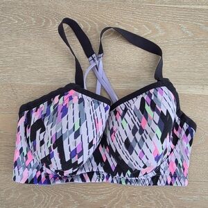 Colorful Geometric Women's Bra